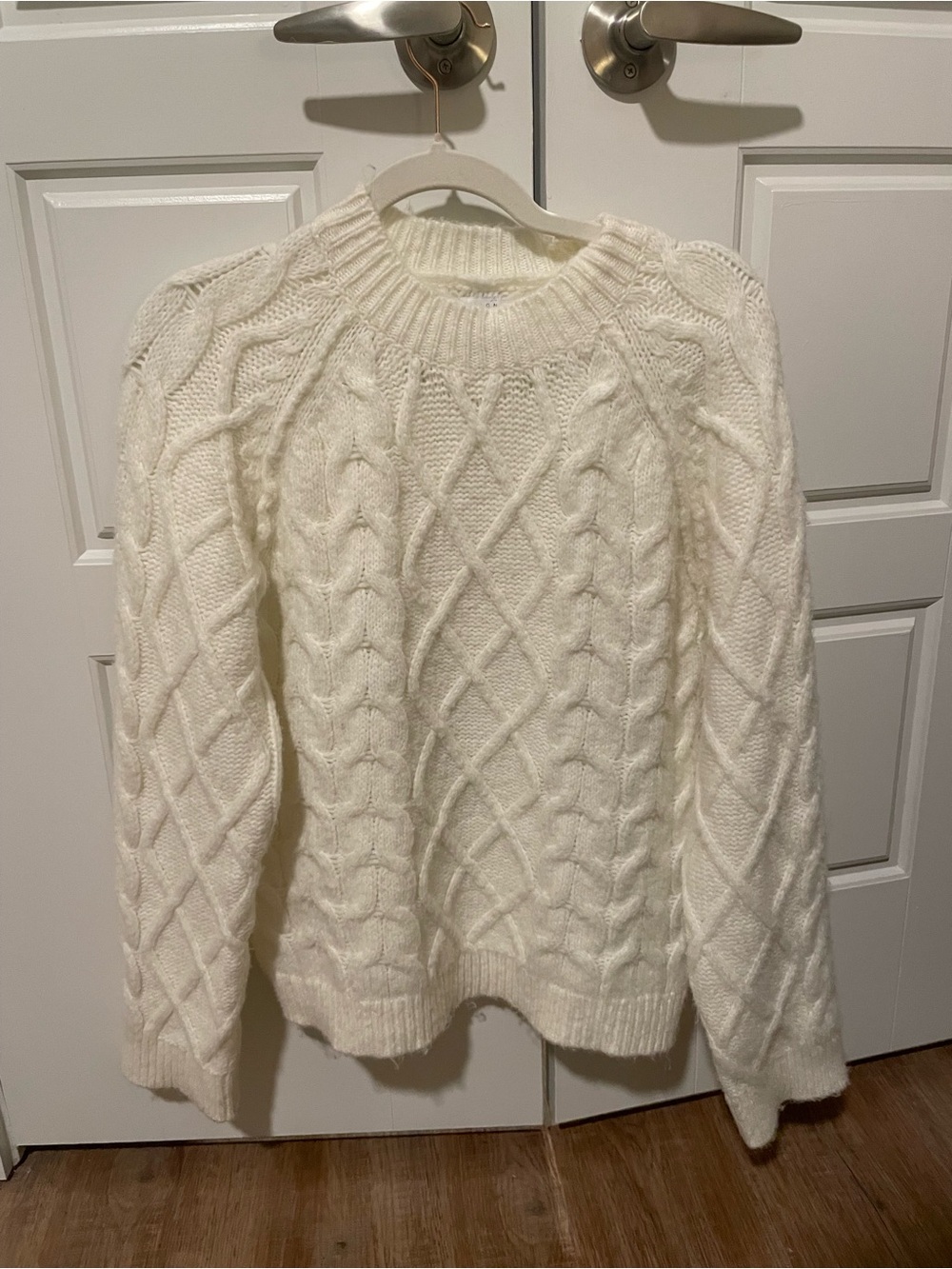 ASOS Cream Cable Knit Sweater